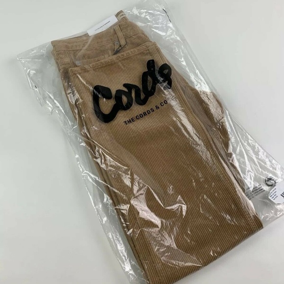 THE CORDS & CO.  OCHRE TAN CORDUROY PANTS NWT - Picture 8 of 8